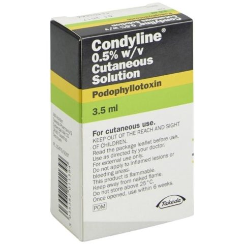 Condyline Podofyllotoksin